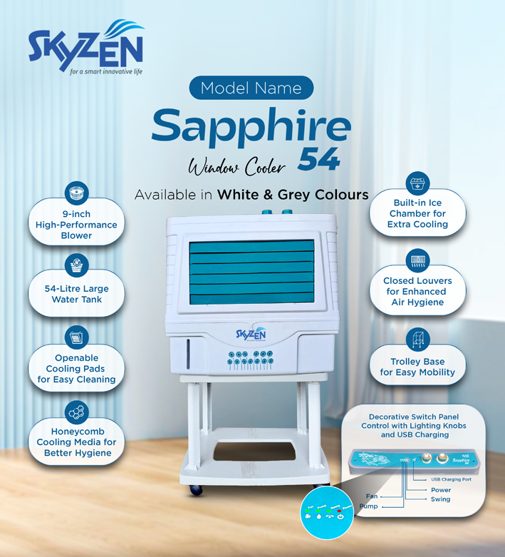Sapphire 54 Window Cooler
